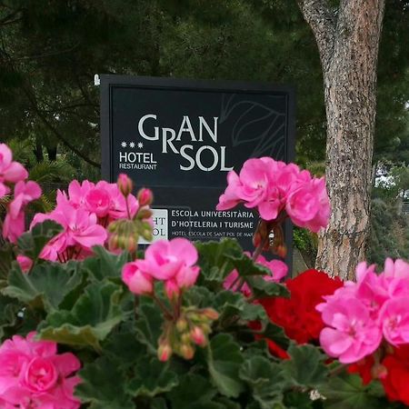 Gran Sol Hotel Sant Pol De Mar Bagian luar foto