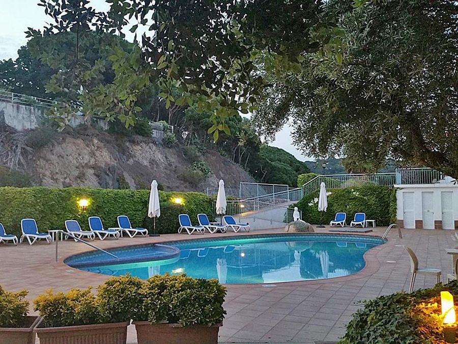 Gran Sol Hotel Sant Pol De Mar Bagian luar foto
